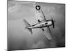 A Grumman F6F Hellcat Fighter Plane in Flight-Stocktrek Images-Mounted Photographic Print