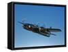 A Grumman F7F Tigercat in Flight-Stocktrek Images-Framed Stretched Canvas