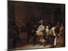 A Guardroom Interior with a Cavalier Conversing with a Drummer-Anthonie Palamedesz-Mounted Giclee Print