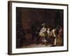 A Guardroom Interior with a Cavalier Conversing with a Drummer-Anthonie Palamedesz-Framed Giclee Print