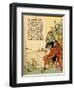 A Guest Is Tossed Out Of The Banquet-Walter Crane-Framed Art Print