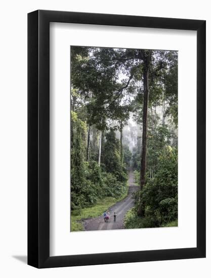 A Guide Accompanies Tourists-James Morgan-Framed Photographic Print