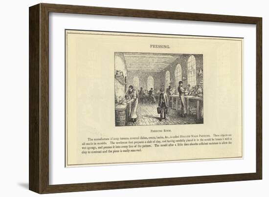 A Guide Through the Royal Porcelain Works-null-Framed Giclee Print