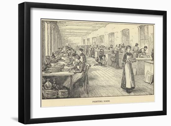 A Guide Through the Royal Porcelain Works-null-Framed Giclee Print