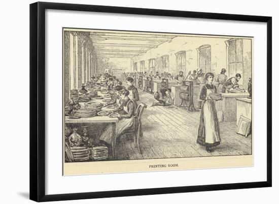 A Guide Through the Royal Porcelain Works-null-Framed Giclee Print