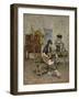 A Guitar Player, 1872 (Oil on Canvas)-Giovanni Boldini-Framed Giclee Print