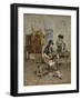 A Guitar Player, 1872 (Oil on Canvas)-Giovanni Boldini-Framed Giclee Print