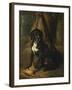 A Gun Dog with a Woodcock, 1842-William Hammer-Framed Giclee Print