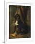 A Gun Dog with a Woodcock, 1842-William Hammer-Framed Giclee Print