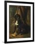 A Gun Dog with a Woodcock, 1842-William Hammer-Framed Giclee Print