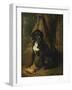 A Gun Dog with a Woodcock, 1842-William Hammer-Framed Giclee Print