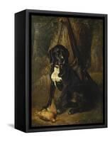 A Gun Dog with a Woodcock-William Hammer-Framed Stretched Canvas