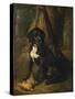 A Gun Dog with a Woodcock-William Hammer-Stretched Canvas