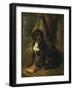 A Gun Dog with a Woodcock-William Hammer-Framed Giclee Print