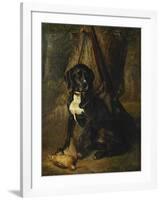 A Gun Dog with a Woodcock-William Hammer-Framed Giclee Print