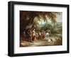 A Gypsies' Encampment, 1788-William Shayer-Framed Giclee Print