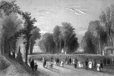 The Royal Palace and Park at Brussels.-A.H. Payne-Art Print