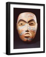 A Haida Portrait Mask-null-Framed Giclee Print