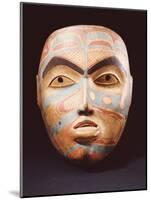 A Haida Portrait Mask-null-Mounted Giclee Print