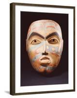 A Haida Portrait Mask-null-Framed Giclee Print