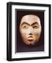 A Haida Portrait Mask-null-Framed Giclee Print
