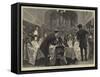 A Hair-Dressing Exhibition-Arthur Boyd Houghton-Framed Stretched Canvas