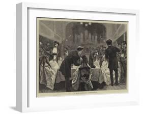 A Hair-Dressing Exhibition-Arthur Boyd Houghton-Framed Giclee Print