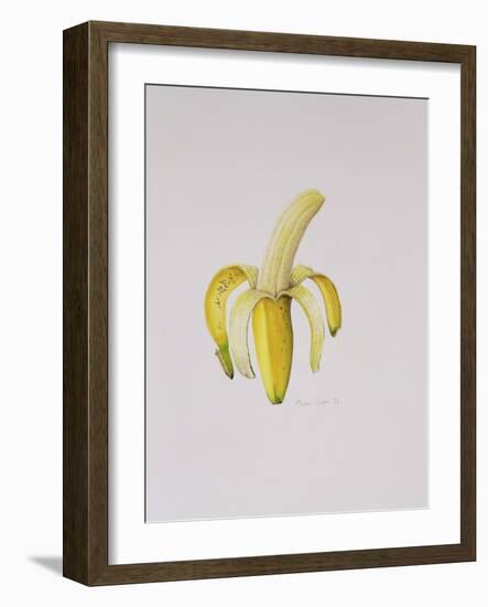 A Half-Peeled Banana, 1997-Alison Cooper-Framed Giclee Print