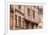 A Half Timbered House in the Old Part of Dijon, Burgundy, France, Europe-Julian Elliott-Framed Photographic Print