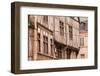 A Half Timbered House in the Old Part of Dijon, Burgundy, France, Europe-Julian Elliott-Framed Photographic Print