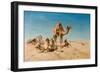 A Halt in the Desert, 1867-William Snr. Luker-Framed Giclee Print