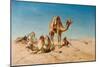 A Halt in the Desert, 1867-William Snr. Luker-Mounted Giclee Print