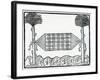 A Hammock from 'La Historia General De Las Indias' 1547-Christopher Columbus-Framed Giclee Print