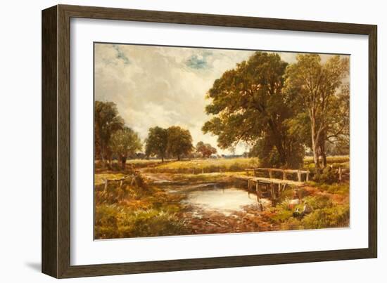 A Hampshire Ford, 1891-Edmund Morison Wimperis-Framed Giclee Print