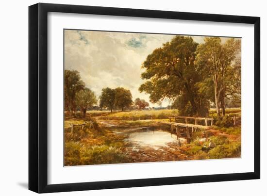 A Hampshire Ford, 1891-Edmund Morison Wimperis-Framed Giclee Print