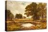 A Hampshire Ford, 1891-Edmund Morison Wimperis-Stretched Canvas