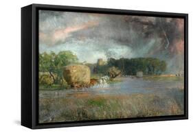 A Hampshire Haying-Sir David Murray-Framed Stretched Canvas
