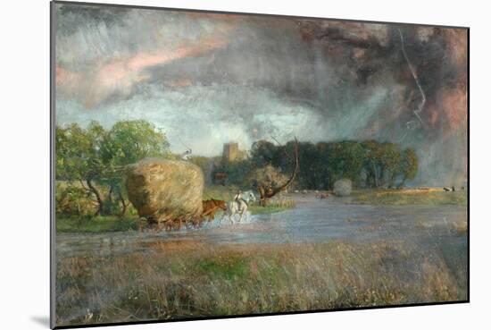 A Hampshire Haying-Sir David Murray-Mounted Giclee Print