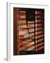 A Hand Made Cedar Armoire Containing Boxed Cigars-null-Framed Giclee Print