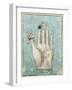 A Hand with Alchemical Symbols Against the Fingers, First Half of the 17th Century-null-Framed Giclee Print