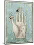 A Hand with Alchemical Symbols Against the Fingers, First Half of the 17th Century-null-Mounted Giclee Print