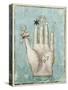 A Hand with Alchemical Symbols Against the Fingers, First Half of the 17th Century-null-Stretched Canvas