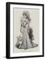 A Handsome Gown in Taffetas-null-Framed Giclee Print