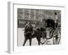 A Hansom at Madison Square, New York-null-Framed Photo