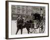 A Hansom at Madison Square, New York-null-Framed Photo