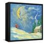 A Happy Christmas, 2008-David Cooke-Framed Stretched Canvas