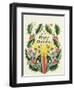 A Happy Christmas-Ursula Hodgson-Framed Giclee Print