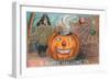 A Happy Halloween-null-Framed Art Print