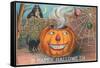 A Happy Halloween-null-Framed Stretched Canvas