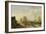 A Harbour Scene in the Isle of Wight, Looking Towards the Needles, 1824-George Vincent-Framed Giclee Print